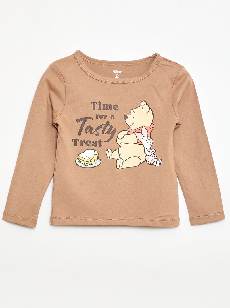 Disney 2-Piece Pajama Set Brown - Kiabi