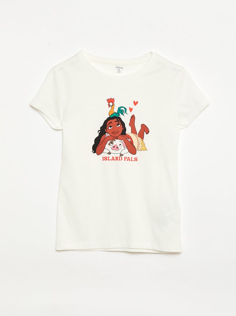"Disney" 2-Piece Pajama Set: Shorts + T-shirt White - Kiabi