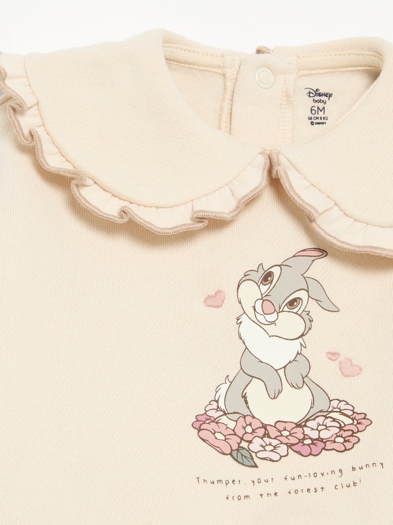 Disney 2-Piece Set: Sweatshirt + Leggings Beige - Kiabi