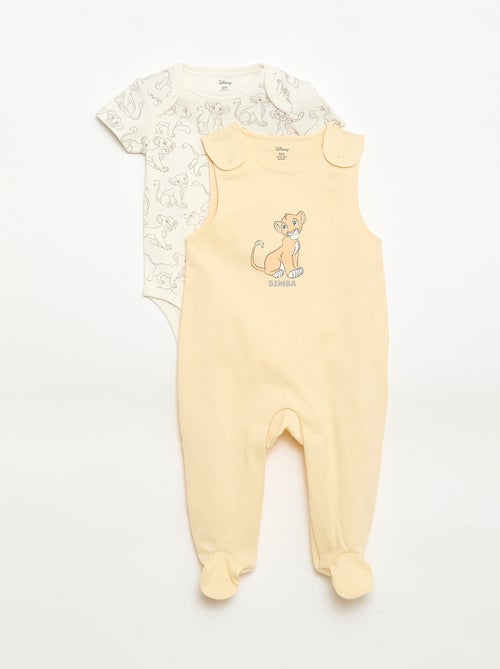 Disney 2-piece sleepsuit and bodysuit set - Kiabi