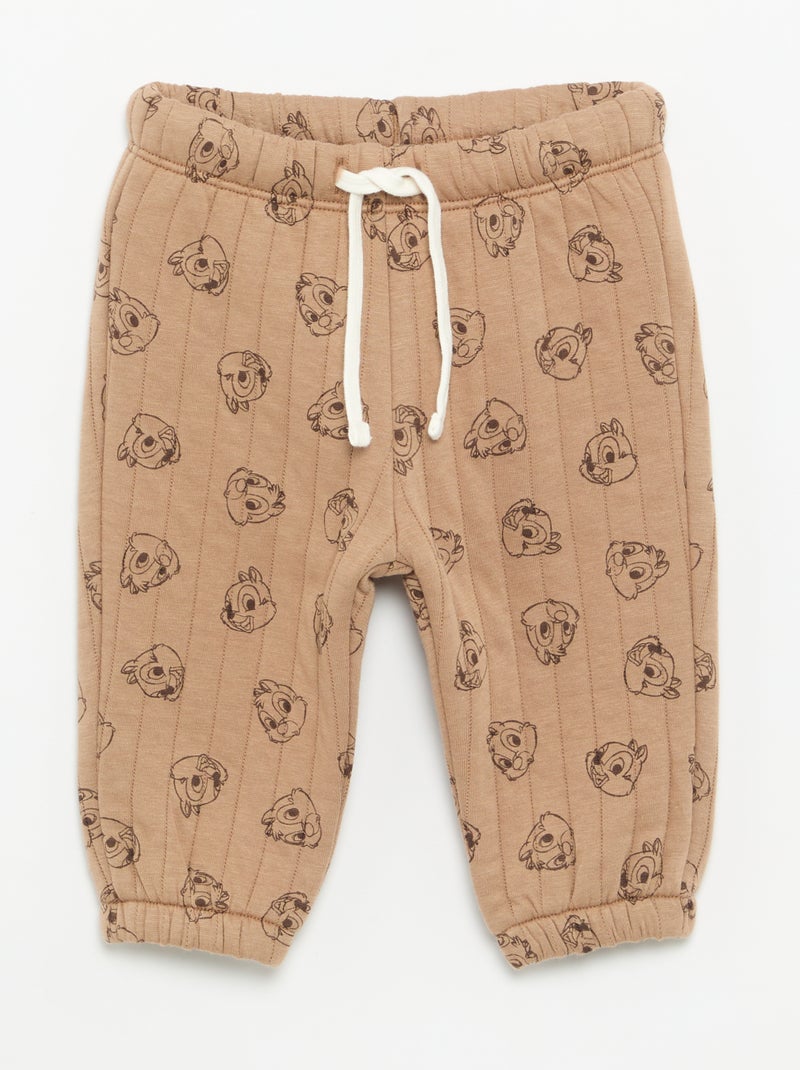 "Disney" 2-teiliges Set: Sweatshirt + Hose Braun - Kiabi