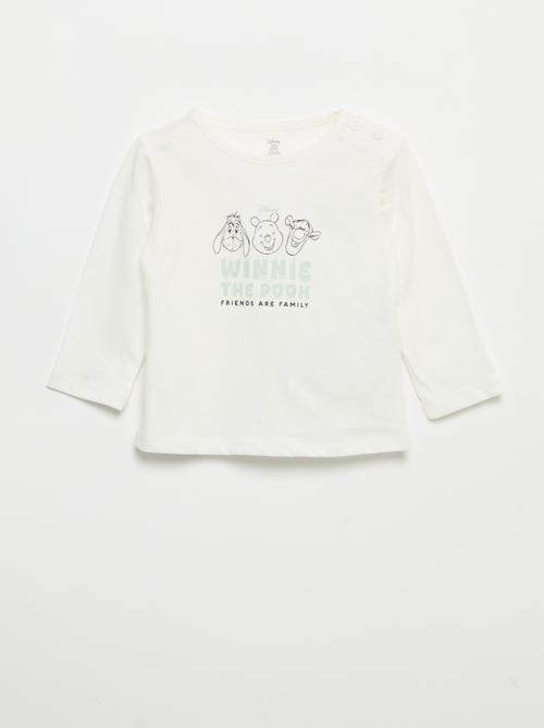 Disney 3-Piece Set - Sweatshirt + Trousers + Long-Sleeved T-Shirt - Kiabi