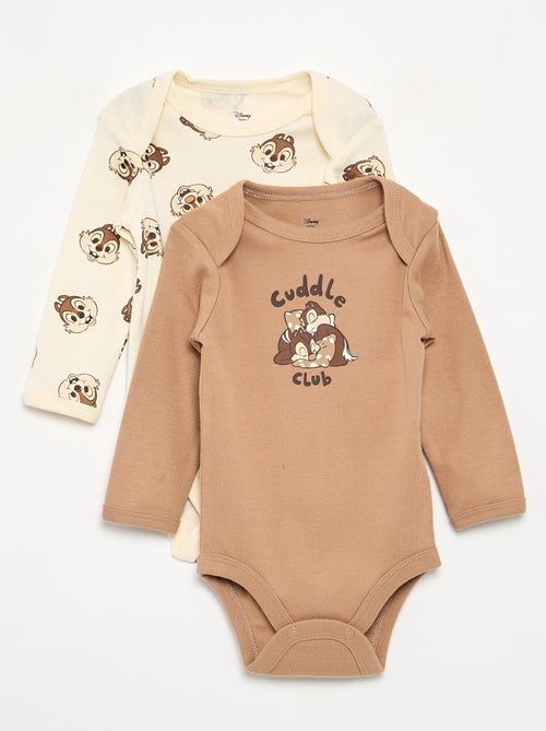 Disney Chip 'n' Dale 2-Pack Bodysuits - Kiabi