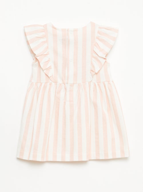 "Disney" dress with ruffles in lightweight cotton - Kiabi