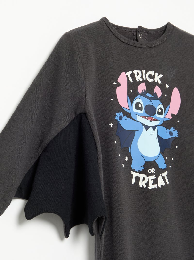 Disney \'Halloween\' Sleepsuit with Bat-Wing Sleeves Black - Kiabi