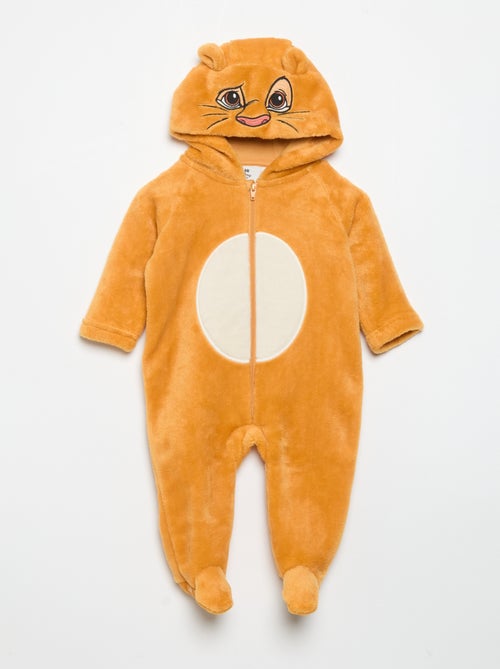 "Disney" Hooded Sleepsuit - Kiabi