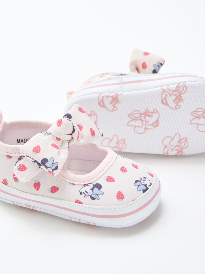 Disney hook-and-loop ballet flats Pale pink - Kiabi