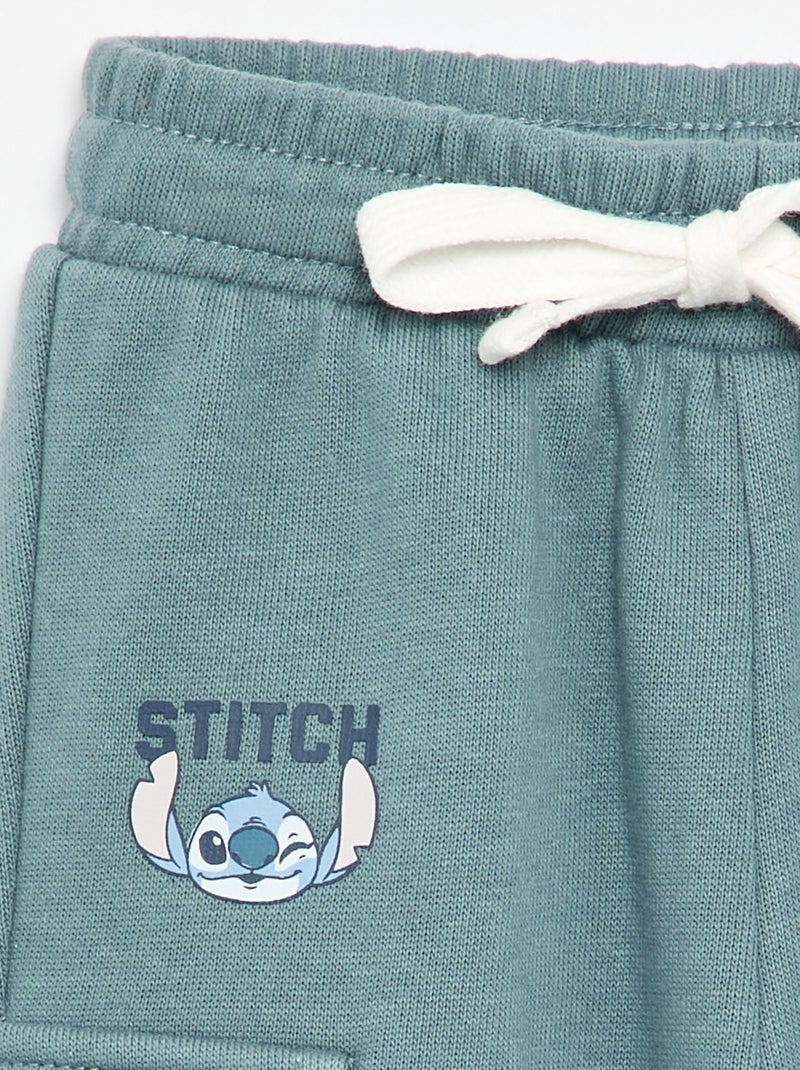 "Disney"-Jogginghose mit Cargotaschen Blau - Kiabi