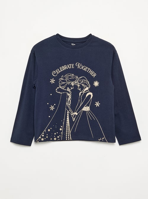 "Disney"-Langarm-T-Shirt - Kiabi
