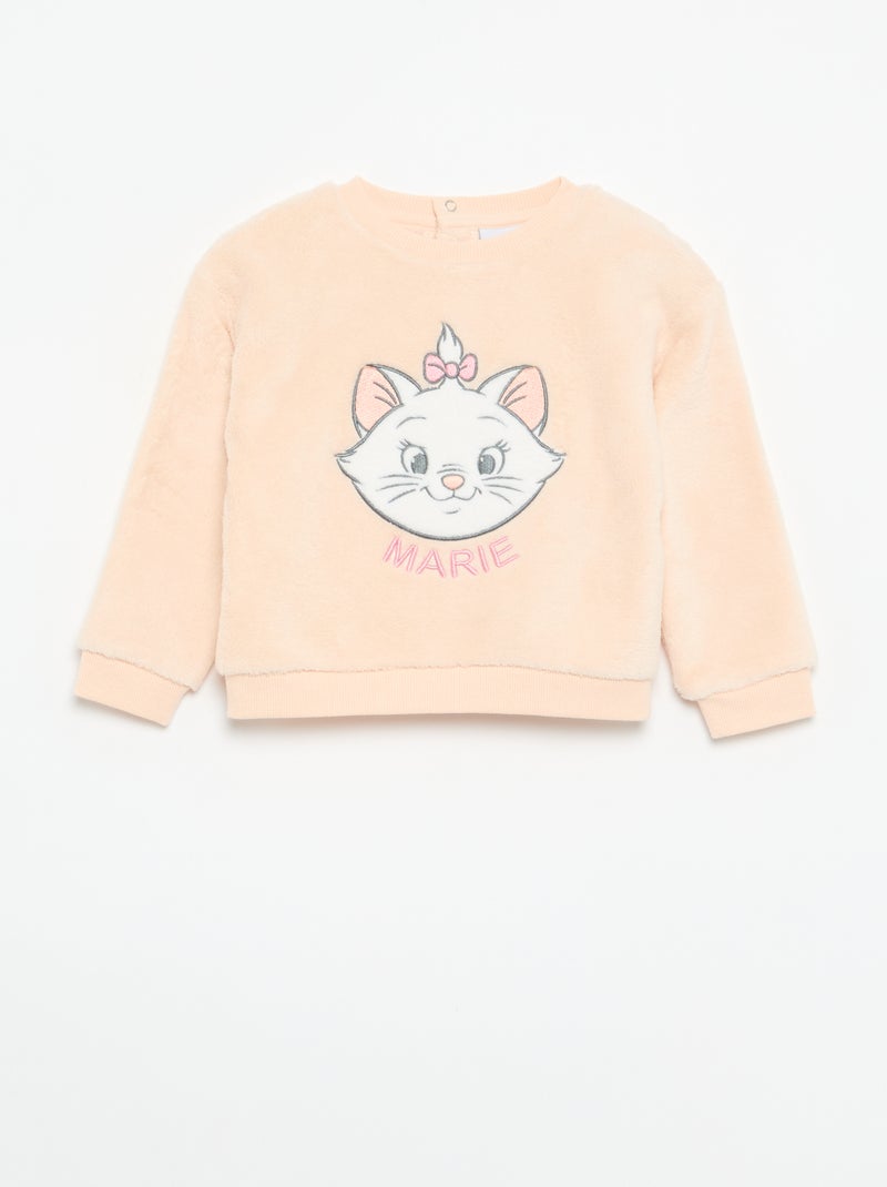 Disney 'Marie' Fleece Pyjama Set - 2 Pieces Pink - Kiabi