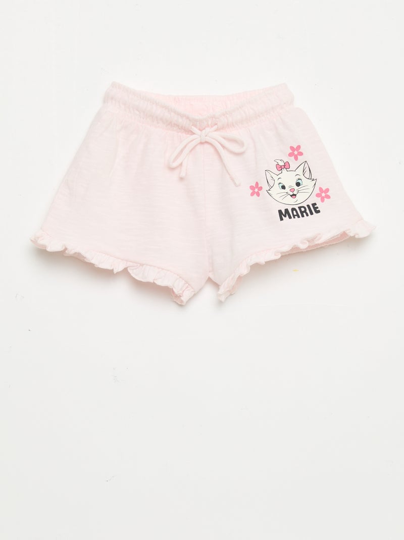 Disney \'Marie\' Lightweight Shorts Pink - Kiabi