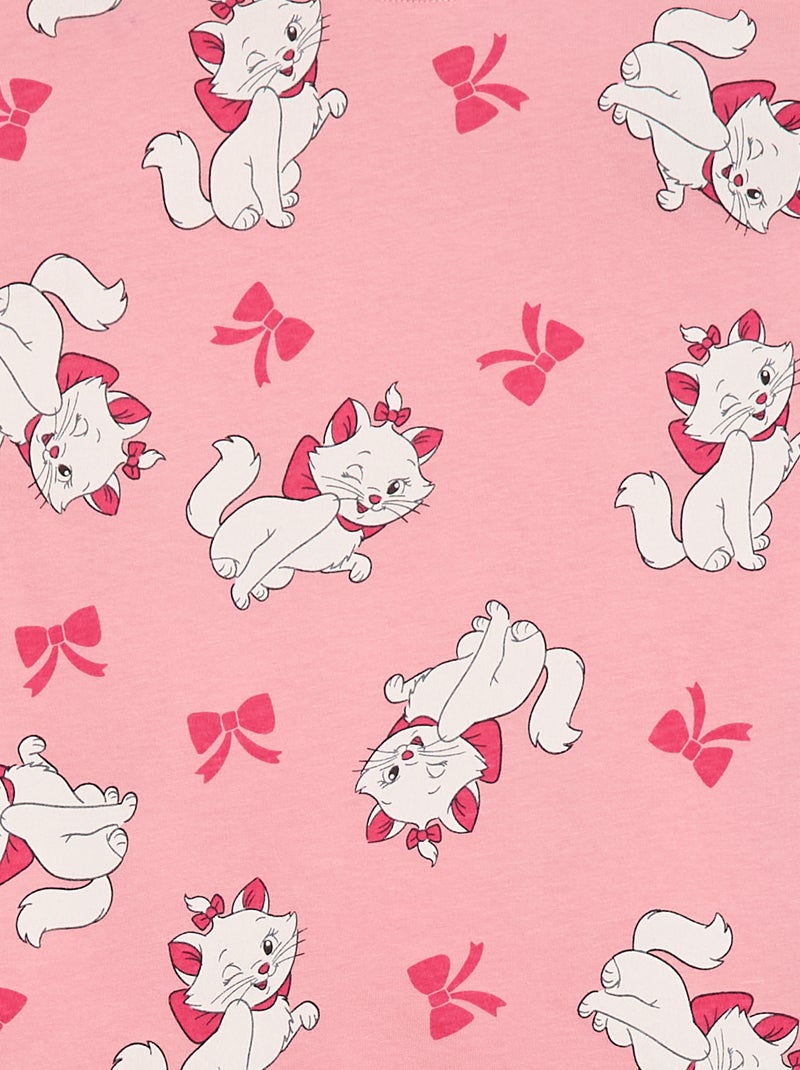 Disney 'Marie' Print T-shirt Pink - Kiabi