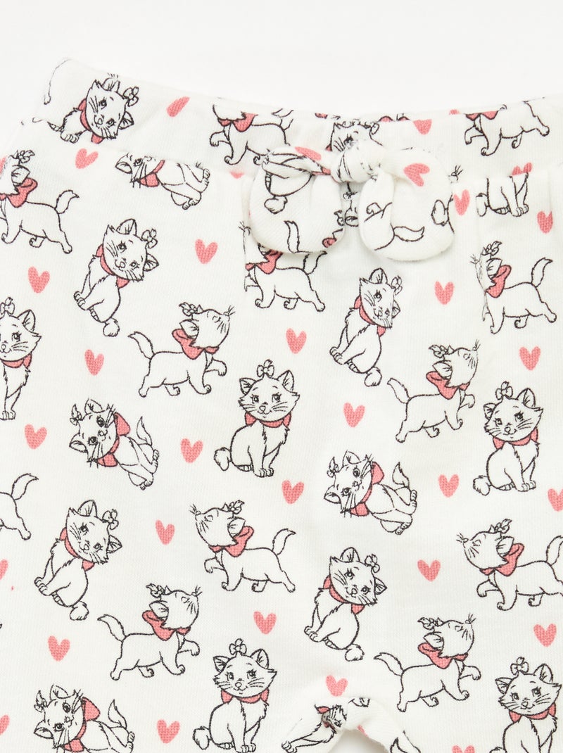 Disney 'Marie' Sweatshirt- und Leggings-Set Beige - Kiabi