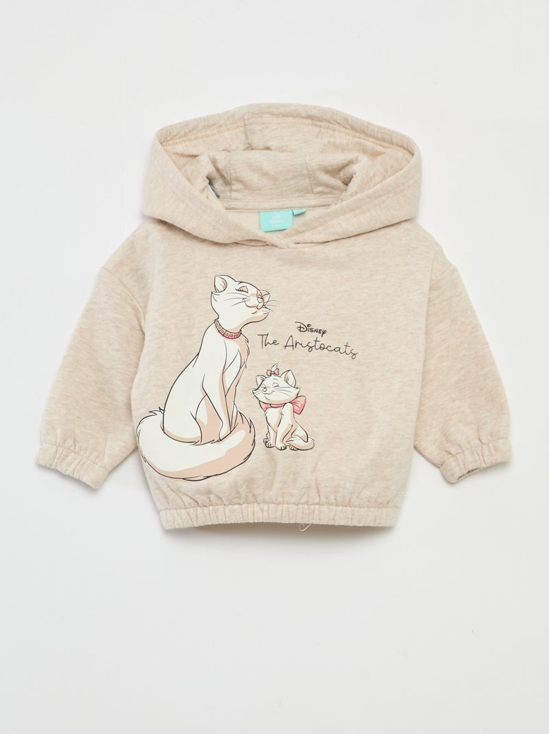 Disney \'Marie\' Sweatshirt and Leggings Set Beige - Kiabi