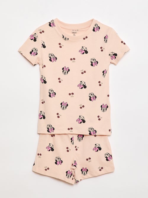 "Disney" "Minnie" 2-Piece T-Shirt + Shorts Pajama Set - Kiabi