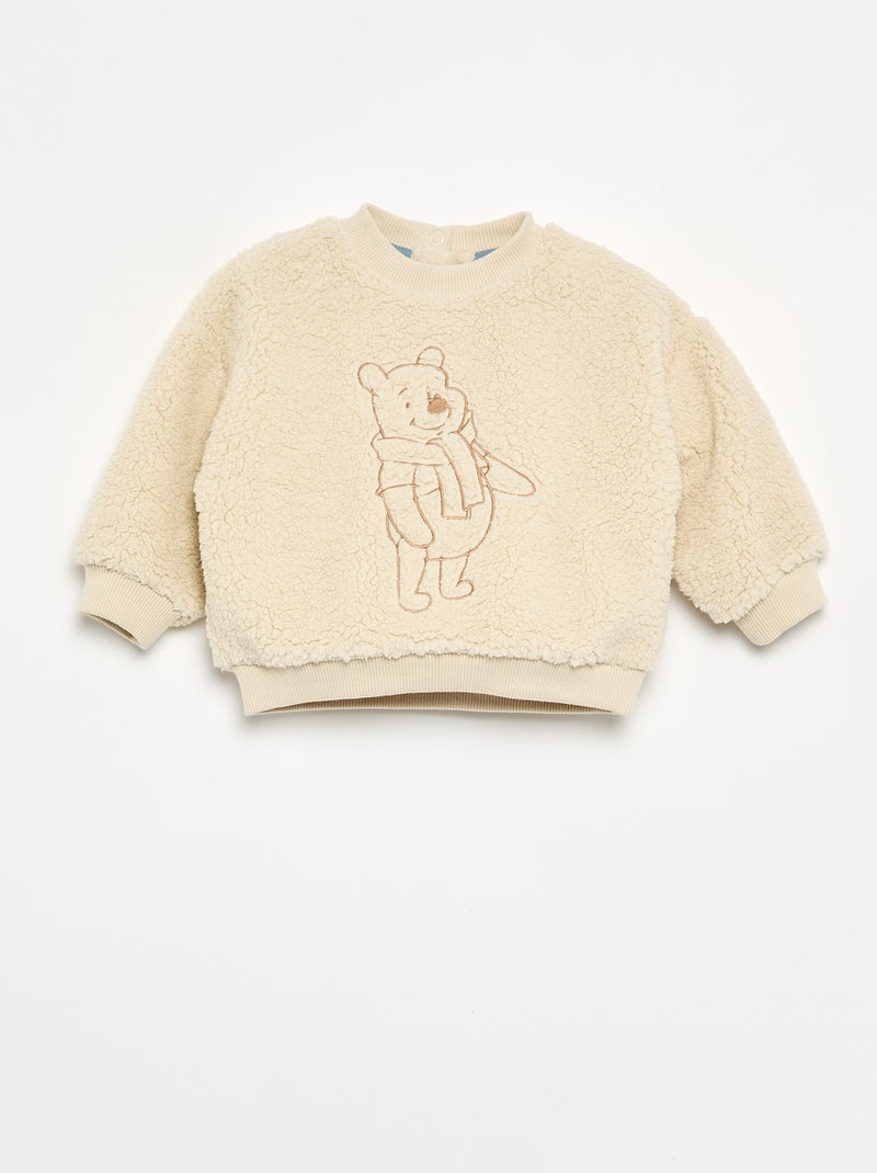 "Disney" Multi-Pocket Sweatshirt & Pants Set - 2-Piece White - Kiabi