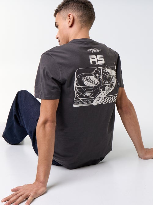 Disney Pixar Cars 'Lightning McQueen' Short Sleeve T-Shirt - Kiabi