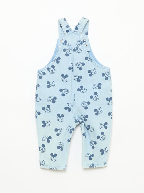 Disney Print Denim Dungarees - Kiabi