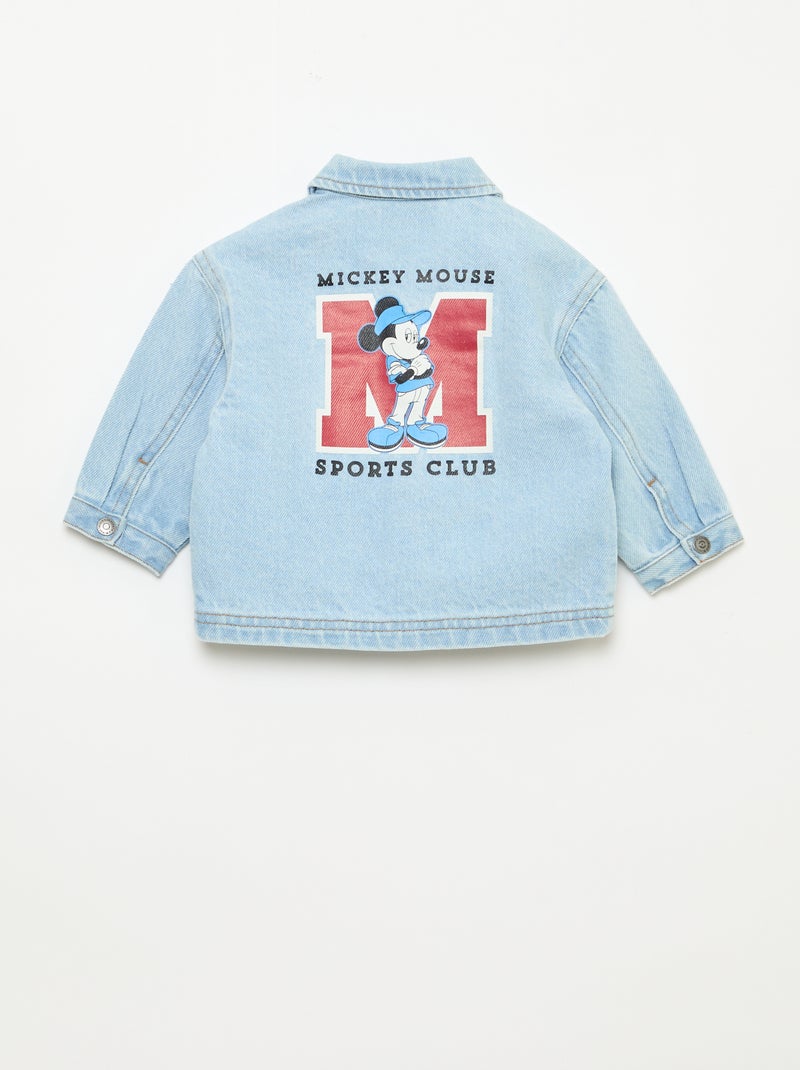 Disney print denim jacket Blue - Kiabi
