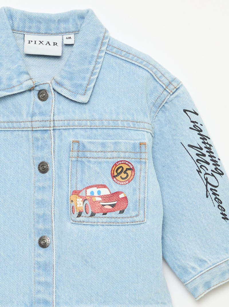 Disney print denim jacket Blue - Kiabi