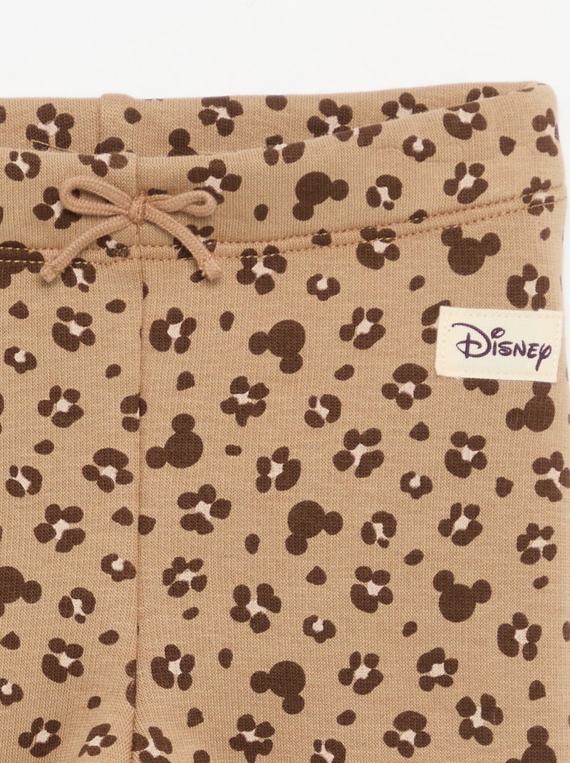 Disney Print Leggings Brown - Kiabi