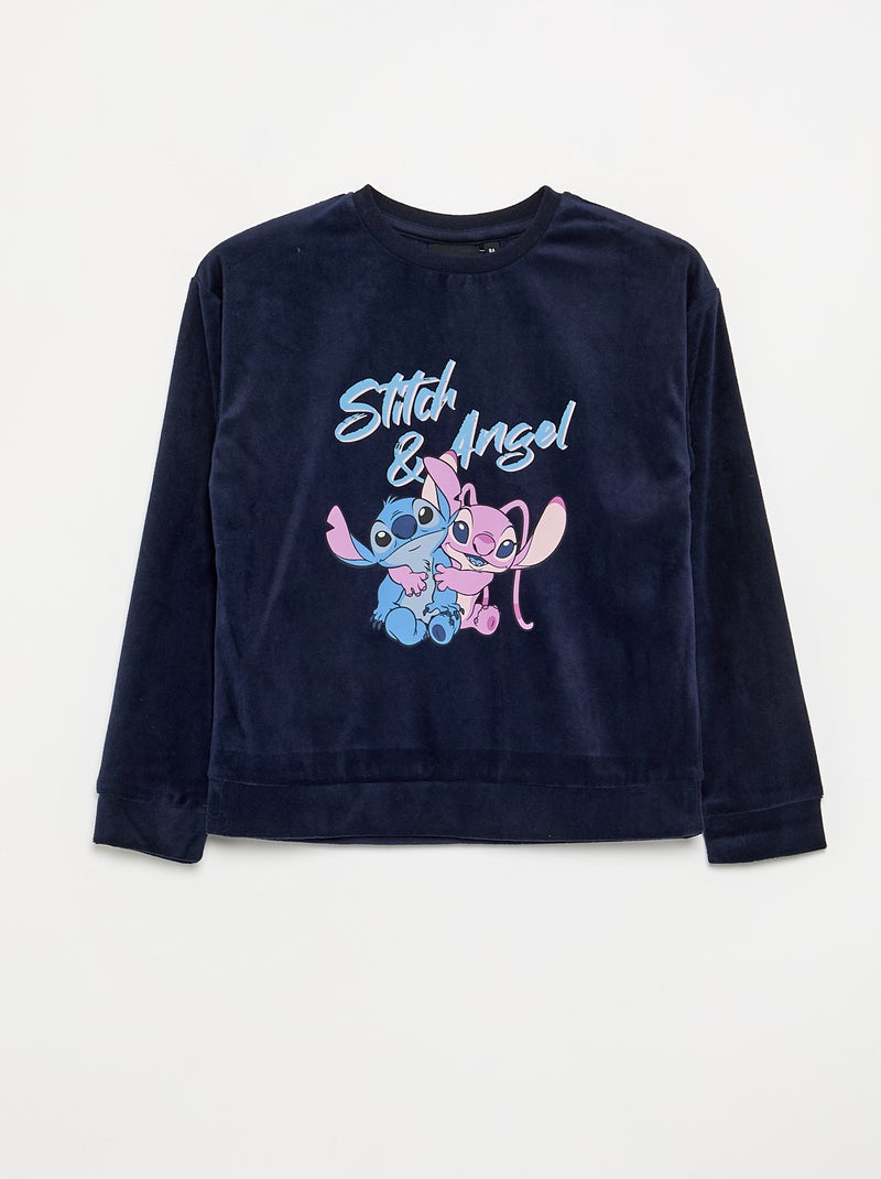 Disney Pyjama 2-teilig – Sweatshirt und Hose Bleu - Kiabi