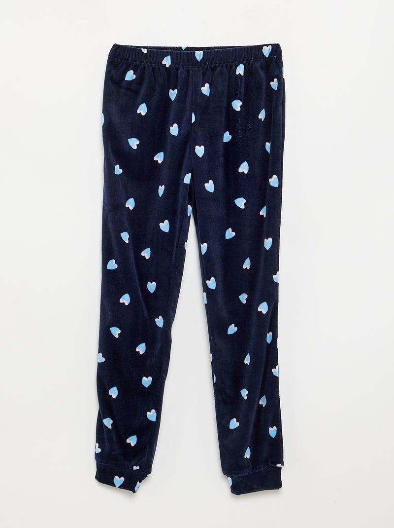 Disney Pyjama 2-teilig – Sweatshirt und Hose Bleu - Kiabi