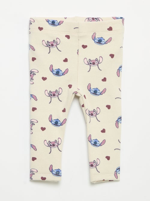 Disney Ribbed Leggings 2-Pack - Kiabi
