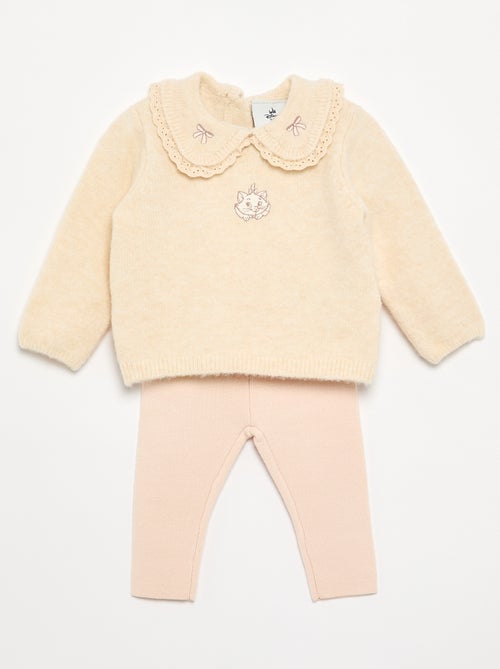 "Disney"-Set 2-teilig aus Strick – Pullover + Leggings - Kiabi