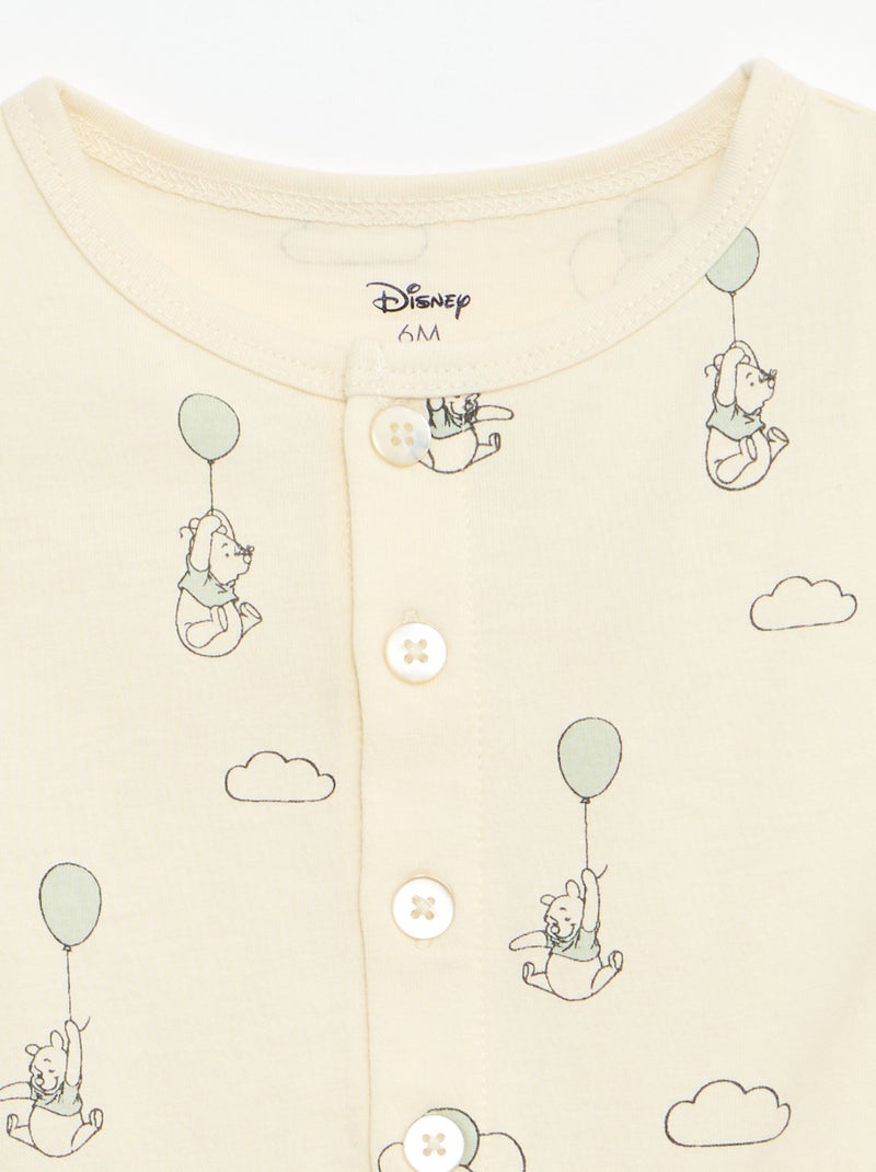 "Disney" Set: Kurzer Overall + Hut Beige - Kiabi