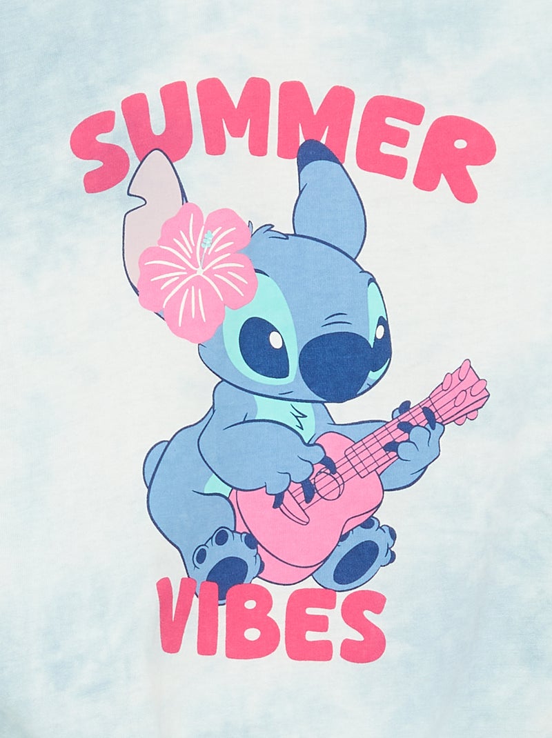 Disney-Set: Volant-Short + T-Shirt Blau - Kiabi