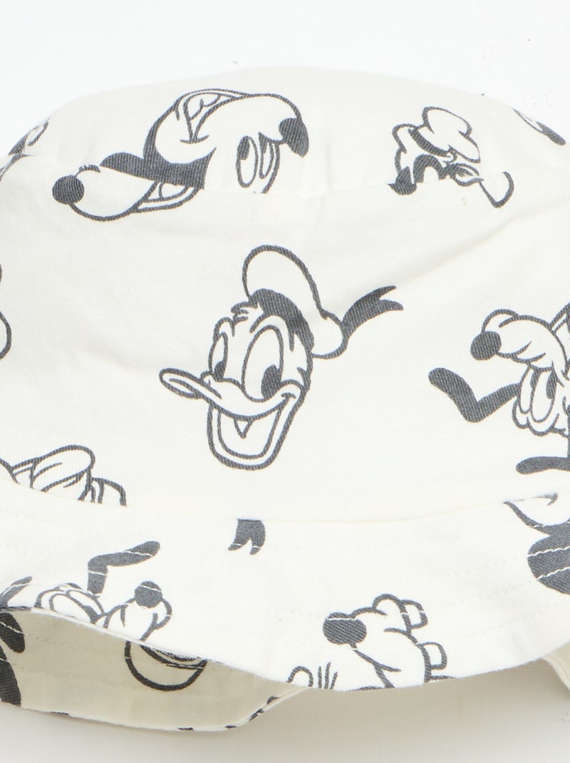 Disney Short Romper & Bucket Hat Set White - Kiabi