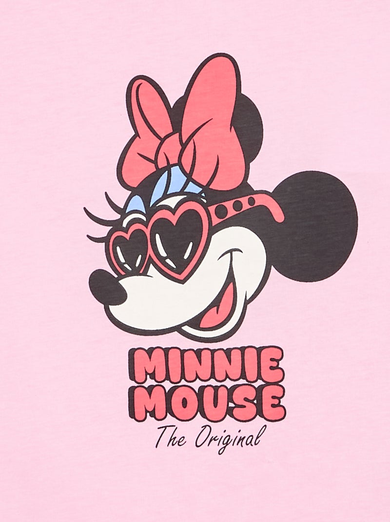 "Disney" Short-Sleeved T-Shirt Pink - Kiabi