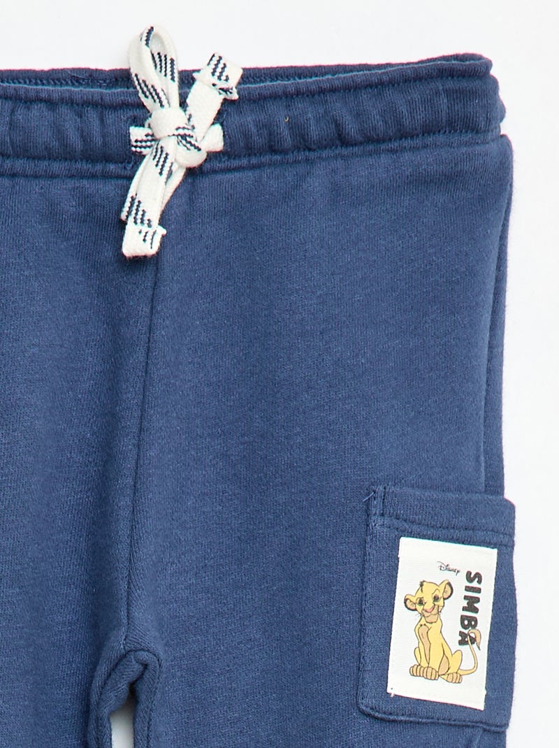 Disney \'Simba\' Printed Joggers Blue - Kiabi