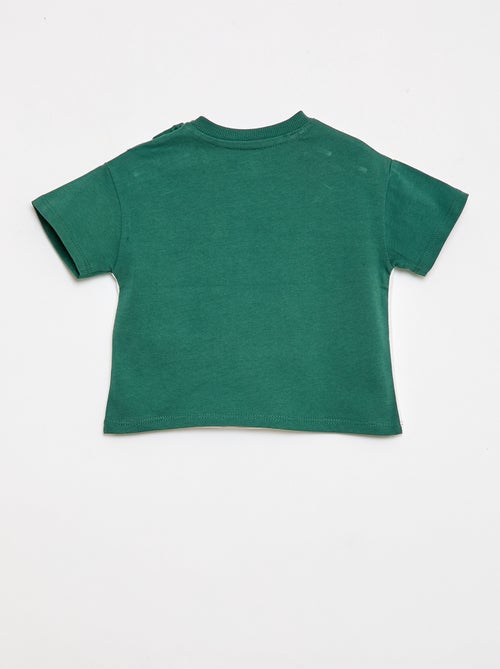 Disney 'Simba' T-shirt with Chest Pocket - Kiabi