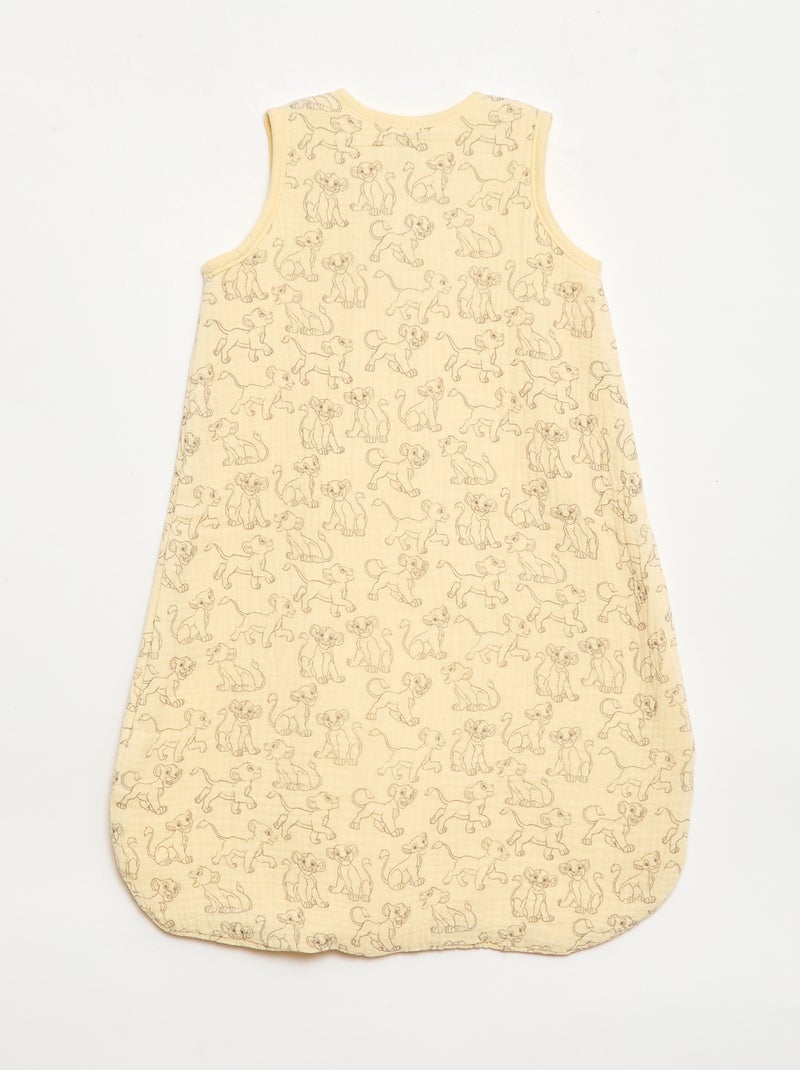 Disney Sleeveless Sleeping Bag Yellow - Kiabi