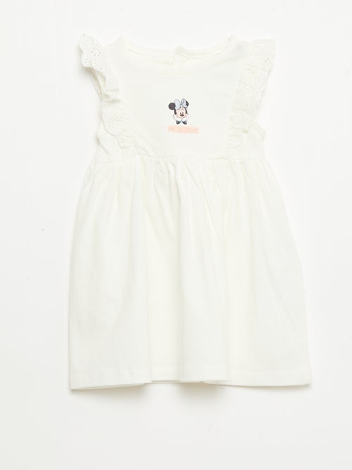 "Disney" Solid Sleeveless Dress with Ruffle on the Bodice - Kiabi