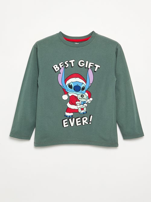 Disney 'Stitch' Langarm-T-Shirt - Kiabi