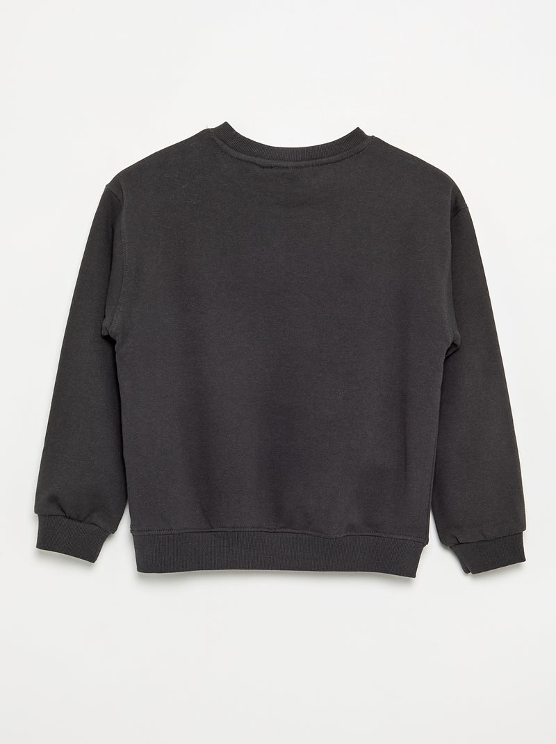 Disney 'Stitch' Long-Sleeved Sweatshirt Black - Kiabi