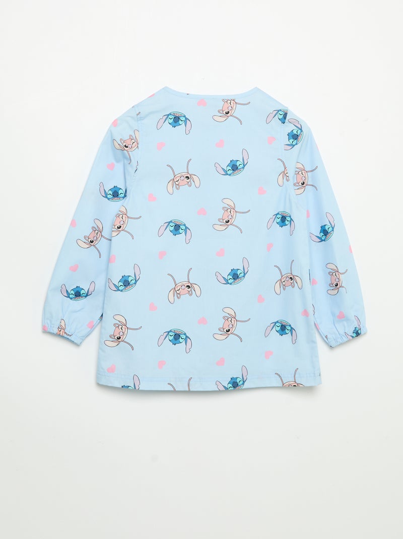 Disney 'Stitch' School Apron Blue - Kiabi