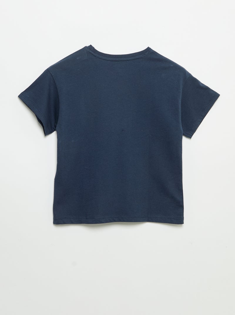 Disney 'Stitch' short-sleeved T-shirt Blue - Kiabi