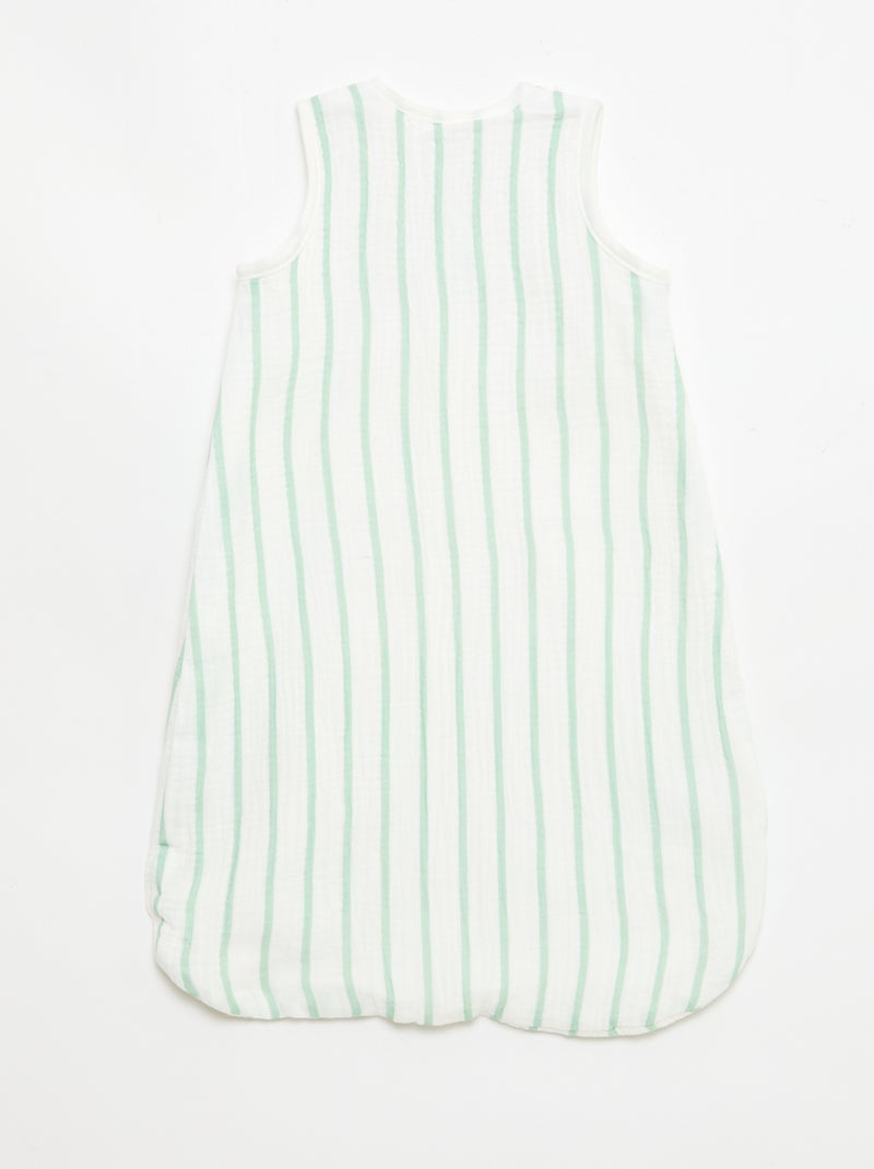 "Disney" "Stitch" Sleeveless Zipped Velvet Sleep Bag White - Kiabi
