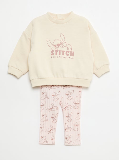 Disney Sweatshirt + Leggings Set - Kiabi
