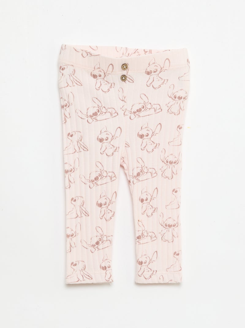 Disney Sweatshirt + Leggings Set Beige - Kiabi