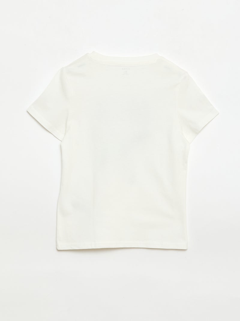 "Disney" "Toy Story" 2-Piece Short & T-shirt Pajamas White - Kiabi
