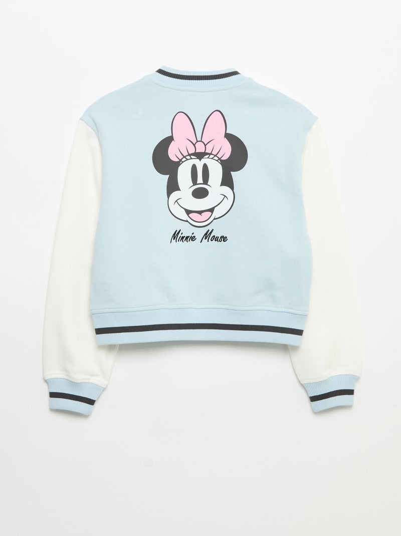 Disney' Varsity Style Fleece Jacket Blue - Kiabi