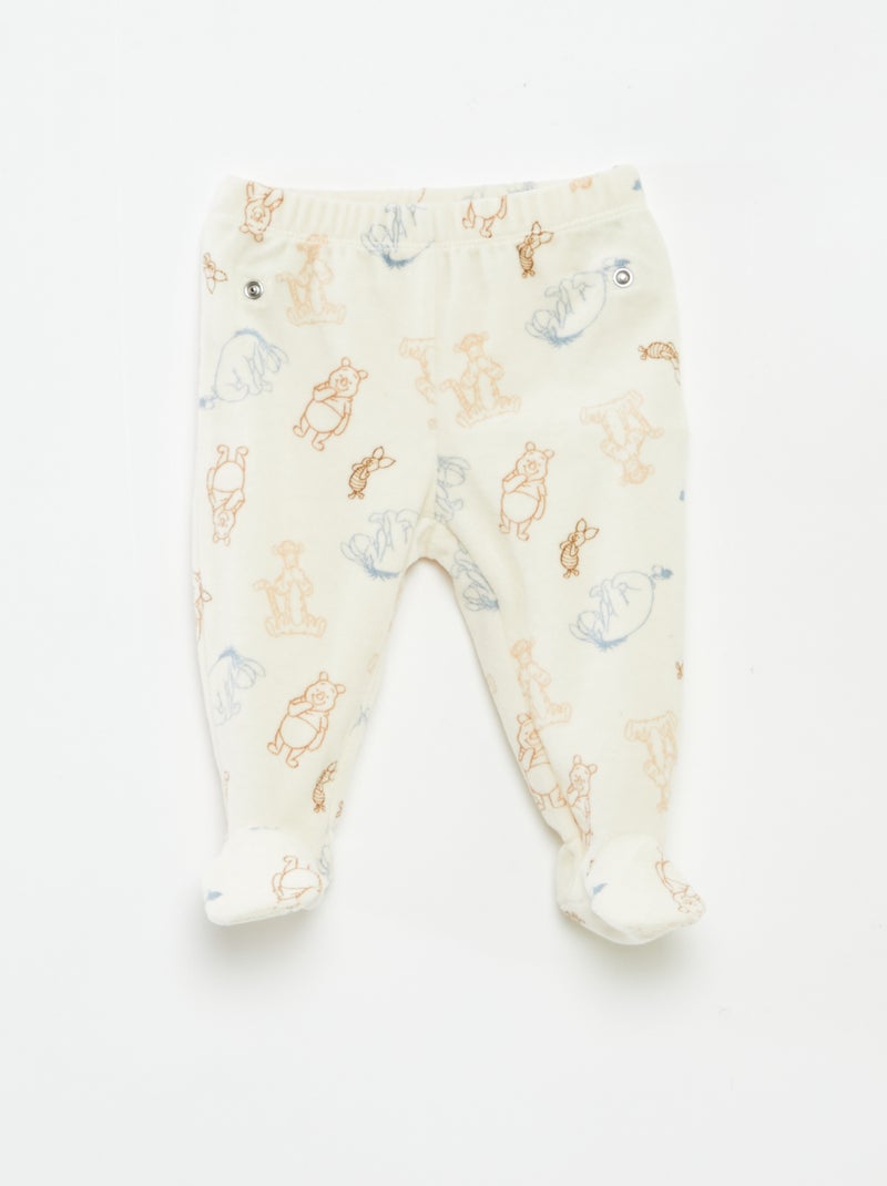Disney velour top and trousers pyjama set - 2-piece set Brown - Kiabi