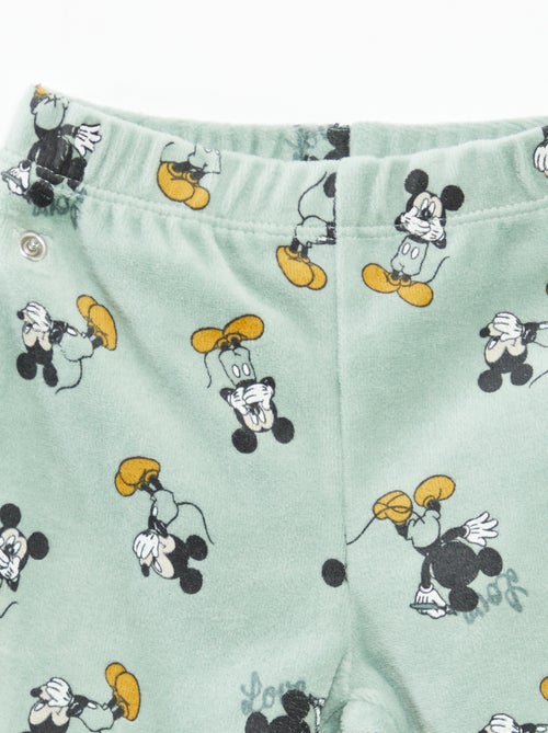 Disney velour top and trousers pyjama set - 2-piece set - Kiabi Disney velour top and trousers pyjama set - 2-piece set - Kiabi