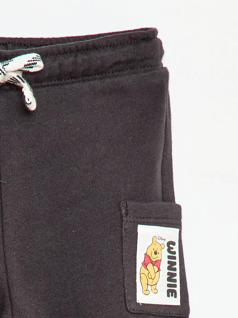 Disney \'Winnie\' Printed Joggers Black - Kiabi