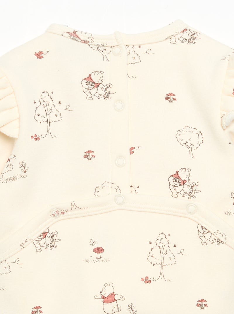 "Disney" "Winnie the Pooh" Sleepsuit White - Kiabi